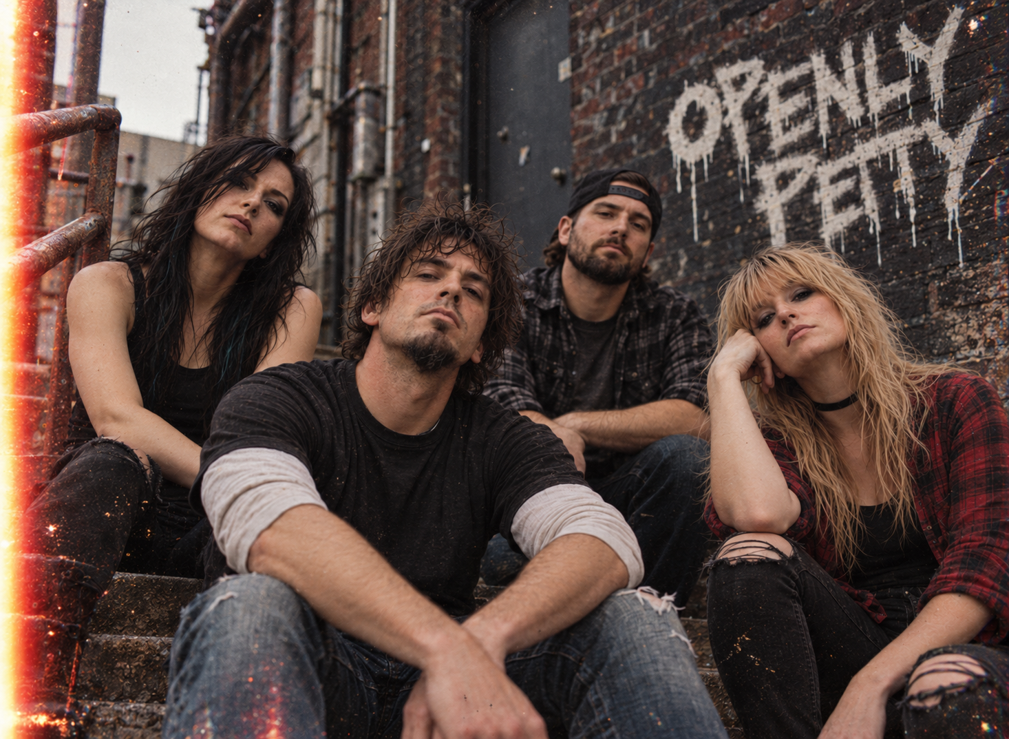 Openly Petty band portrait